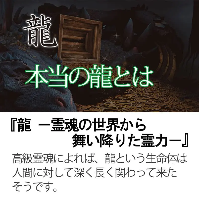 龍-霊魂の世界から舞い降りた霊力-